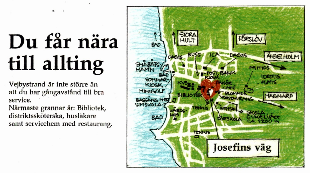 Vejbystrand översikt